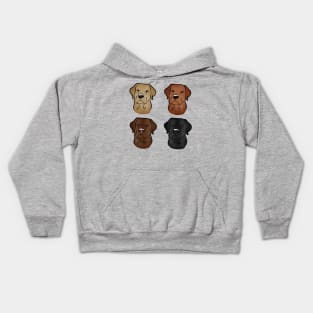 All the Labradors Kids Hoodie